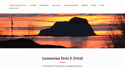 Desktop Screenshot of lammetun.no